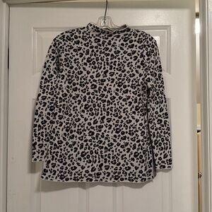 Loft animal Print sweater
